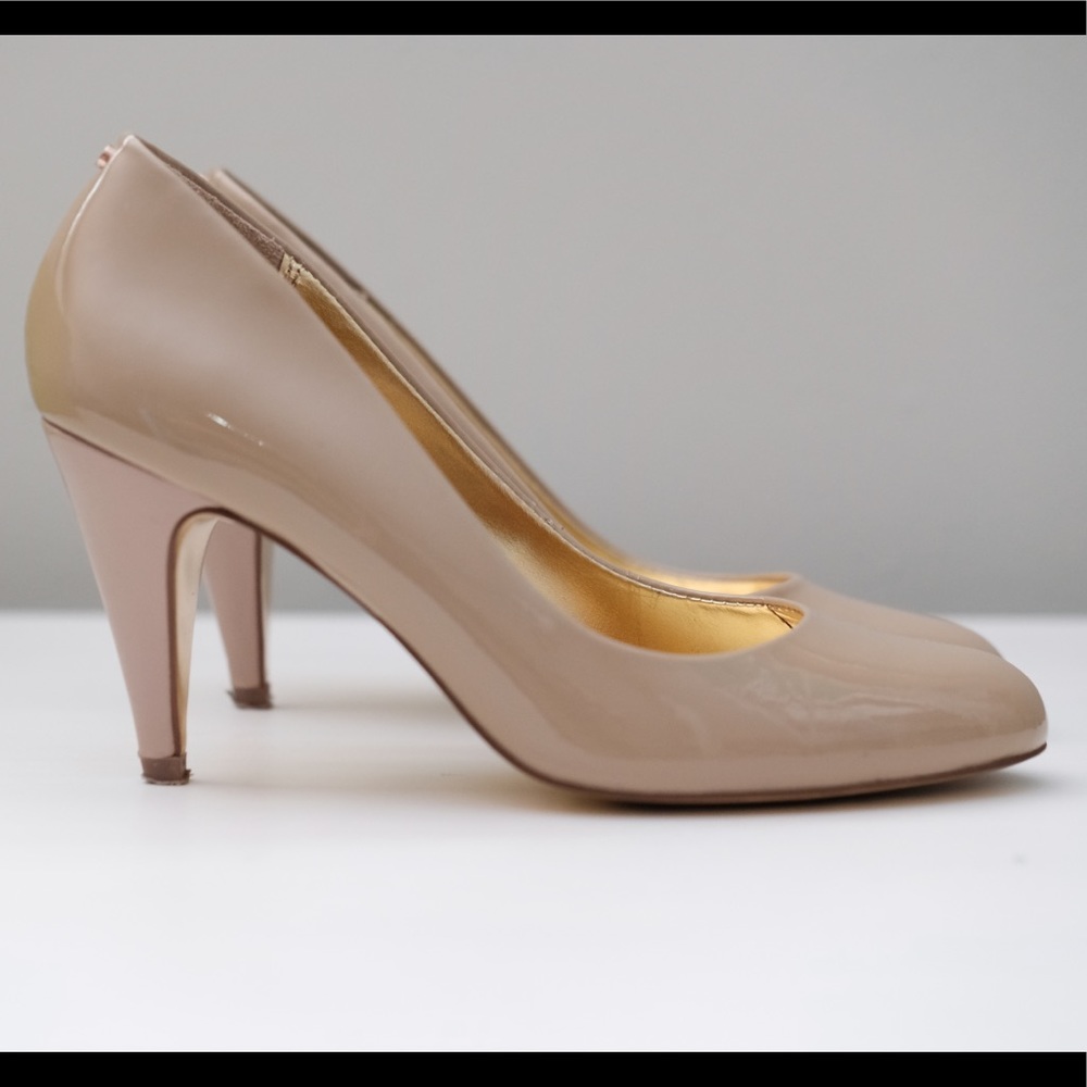 Ted Baker Peoni Mid Height Nude Shoes